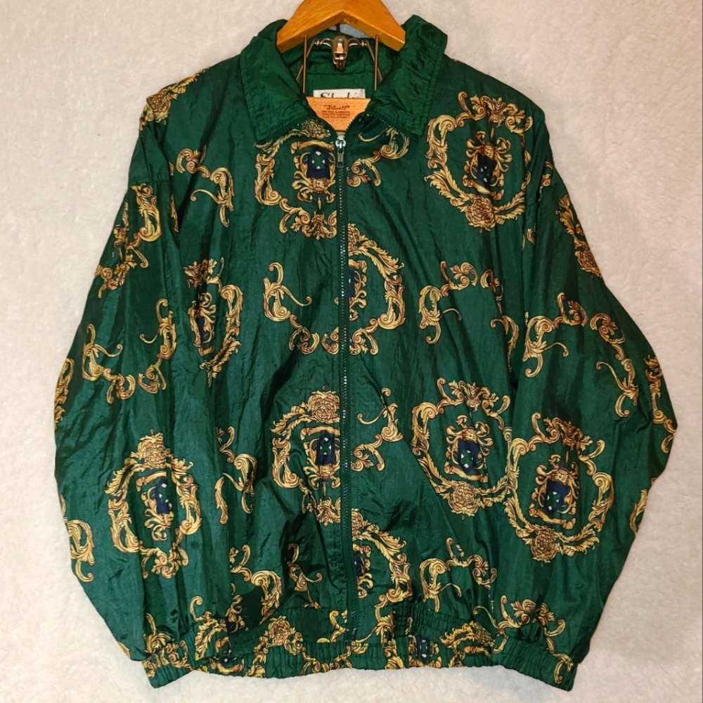 Slade Womens Printed Vintage Jacket Size Large